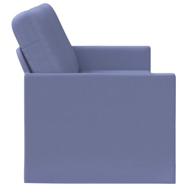 3-sitssoffa Jeansblå 220 x 81 x 82 cm Tyg