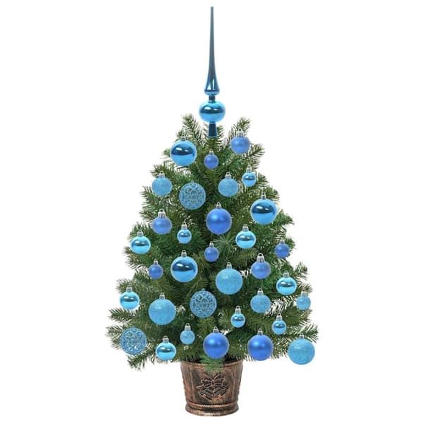 Konstgjord julgran Grön 75 cm PE och PVC