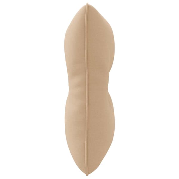 Ryggkudde PUTTEN 100% Polyester Sand 40 x 40 x 10 cm