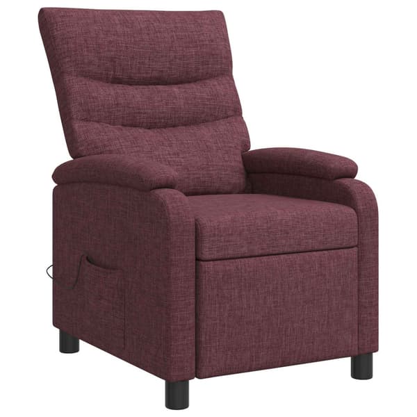 Massagefåtölj Lila Tyg