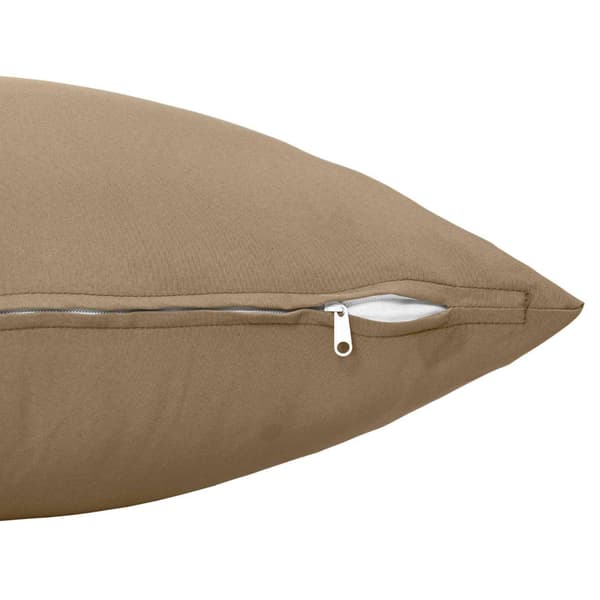 Kuddöverdrag 12 st HEERLEN Taupe 40 x 80 cm Polyester