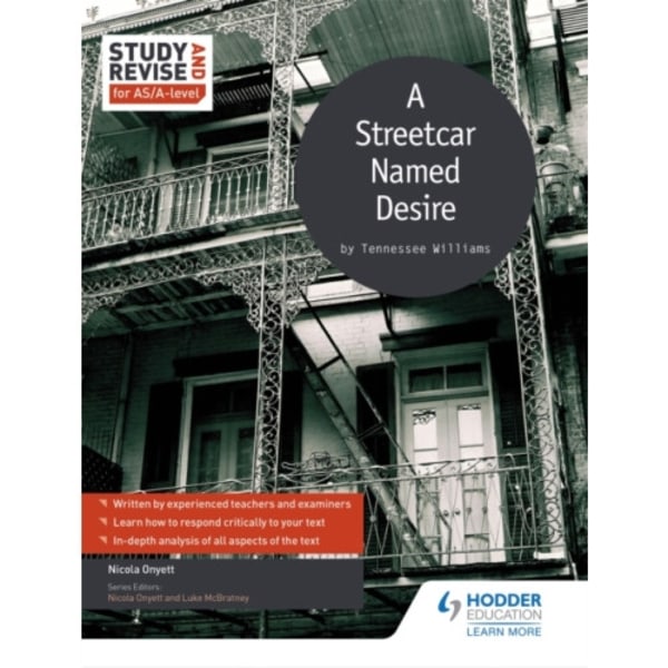 Study and Revise for AS/A-level: A Streetcar Named Desire (häftad, eng)