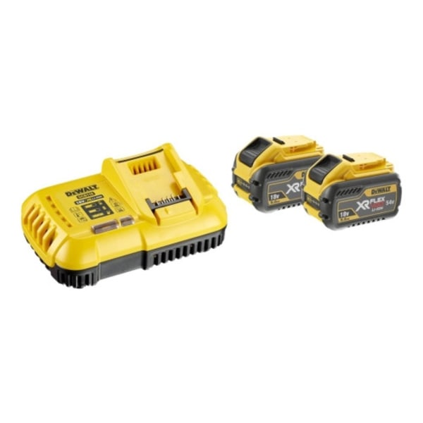 DeWALT DCB132X2-QW batteriladdare - med batteri - 2 - Li-Ion