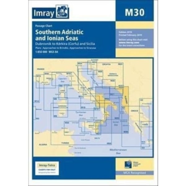 Imray Chart M30 (häftad, eng)