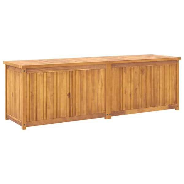 Trädgårdslåda 175x50x55 cm massiv teak