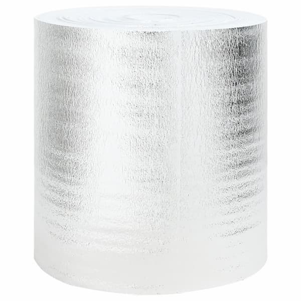 Värmereflektor för element Silver 15 x 0,5 m polyeten