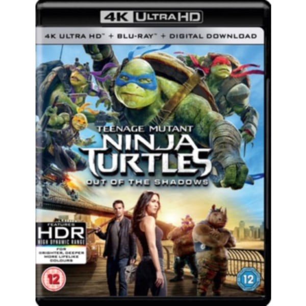 Teenage Mutant Ninja Turtles: Out of the Shadows (4K Blu-Ray)