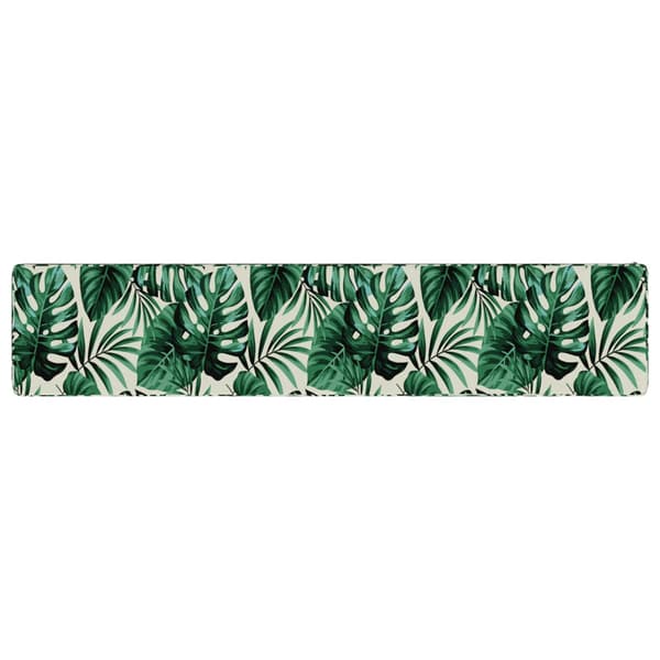 1-delad Bänk Kudde VUGHT 100% Polyester Bladmönster