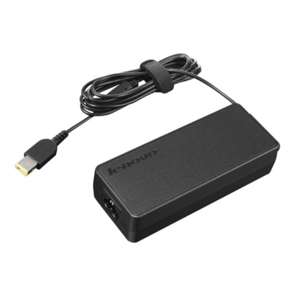 Lenovo ThinkPad 90W AC Adapter (Slim Tip) - strömadapter - 90 Watt - Lenovo Campus Svart