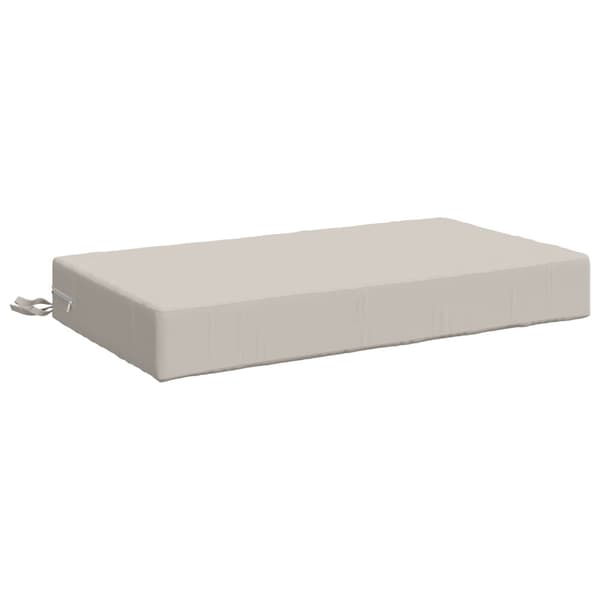 Sittkudde SOEST 100% Polyester Vit 70 x 40 x 10 cm
