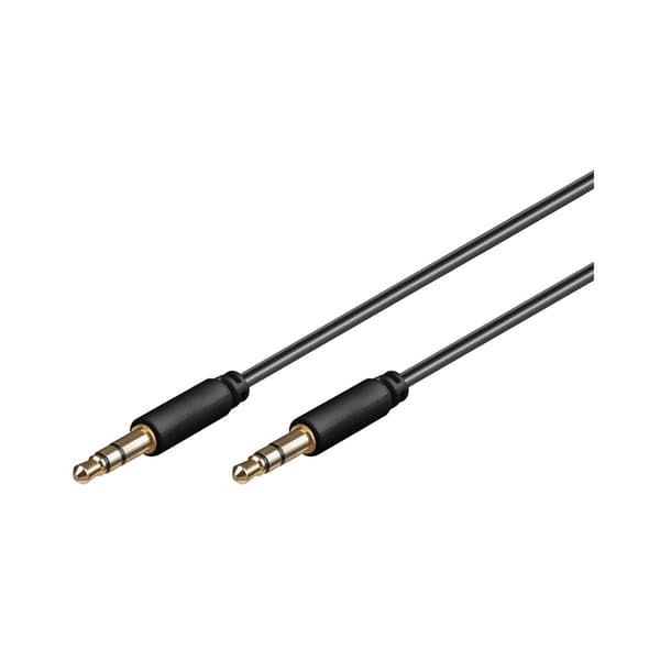 goobay AVK 183-0100 mini - ljudkabel - 1 m