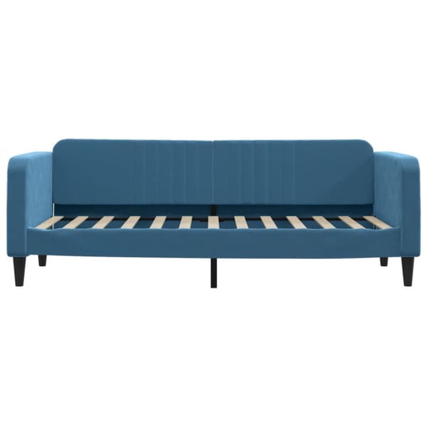 Dagbädd utdragbar blå 80x200 cm sammet