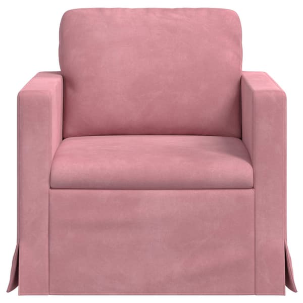Soffa Rosa 78 x 78 x 80 cm Sammet