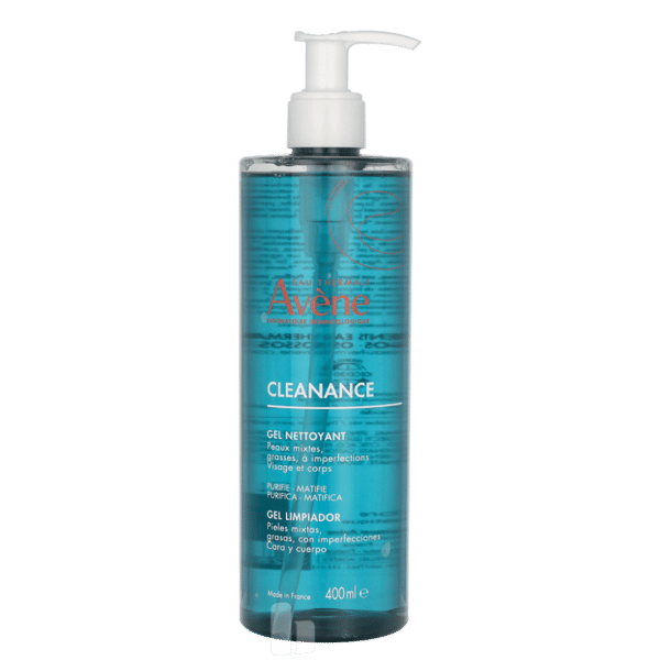 Avene Cleanance Cleansing Gel 400 ml Dam