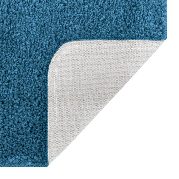 Antisklid badmatta set 2 pcs Blå PP