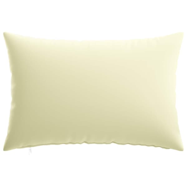 Kuddöverdrag 6 st HEERLEN Gräddvit 30 x 50 cm Polyester