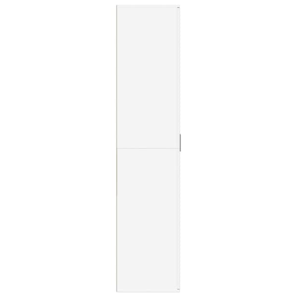Skoskåp vit 80x39x178 cm konstruerat trä