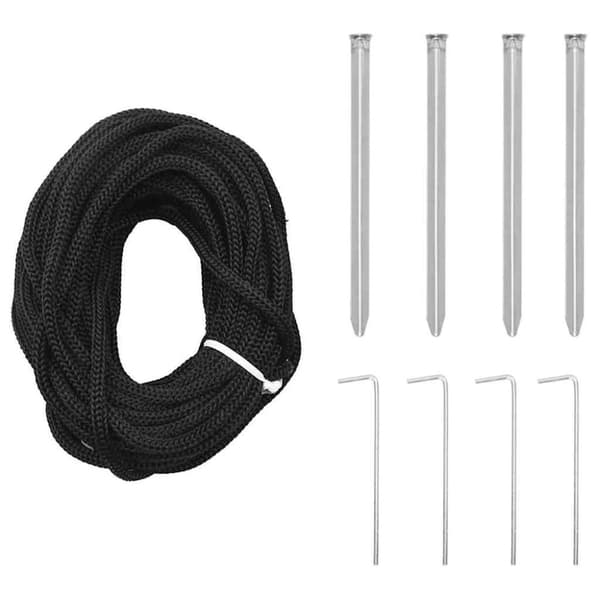 LED Julgran EKENAS 400 cm 800 LED-lampor Kallvit Stål Kallvit