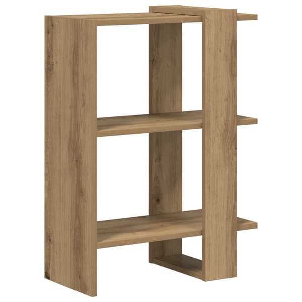 Hyllsystem 2 nivåer 52 x 25 x 71,5 cm Konstruerat trä