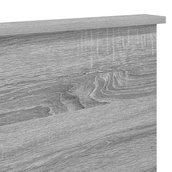 Huvudgavel Grå Sonoma 100 cm Konstruerat trä