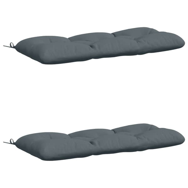 2-delade Bänk Kuddar VIANEN 100% Polyester Blå 120 x 50 x 12 cm