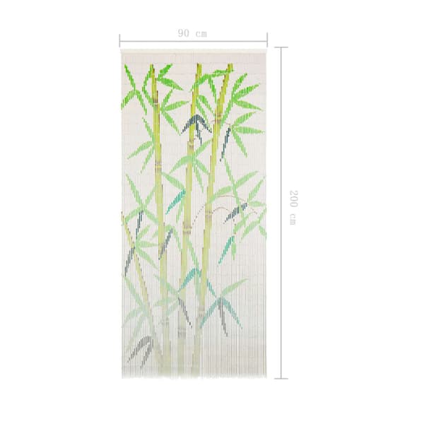 Dörrdraperi i bambu 90x200 cm