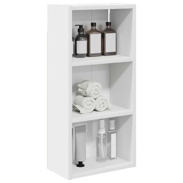 Badrumsväggskåp Vit 30 x 16 x 62,5 cm Konstruerat trä