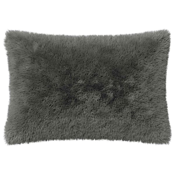 Kuddöverdrag 6 st HEERLEN Ljusgrå 50 x 70 cm PV Fleece