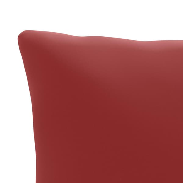 1-delad ryggkudde PUTTEN 100% Polyester Vinröd 80 x 40 x 15 cm