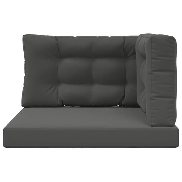 Utomhus Soffa Kudde 3 pcs Antracit Polyester