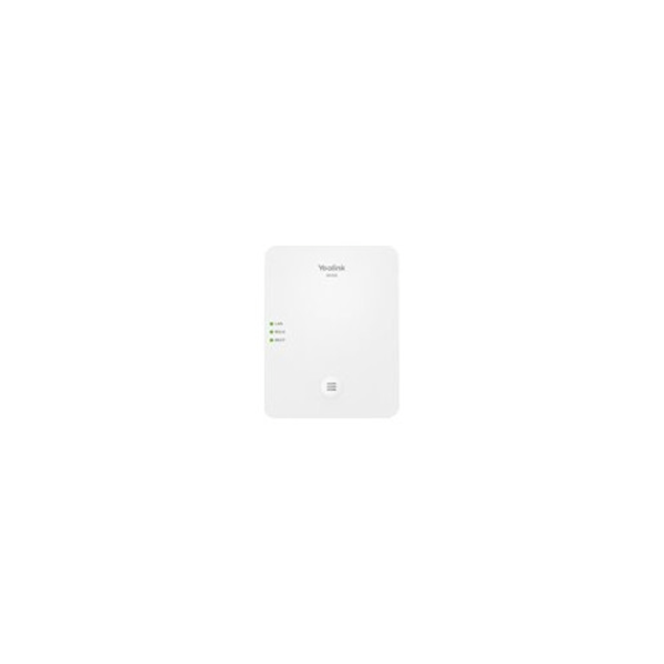 Yealink W80B - sladdlös telefonbasstation/VoIP-telefonbasstation med nummerpresentation - 3-riktad samtalsförmåg
