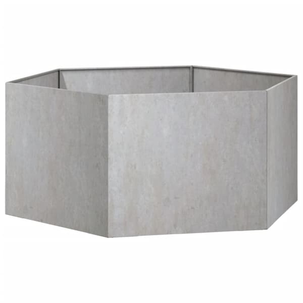 Odlingslåda rostfärgad 90x90x45 cm rosttrögt stål