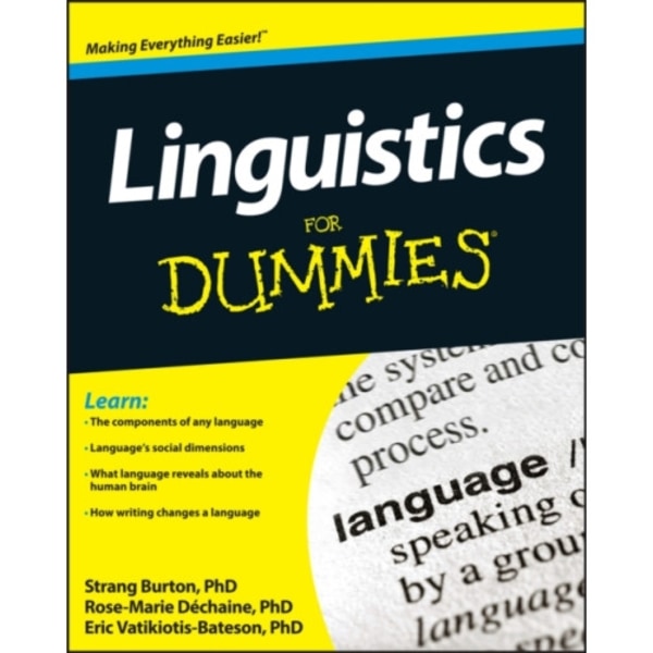 Linguistics For Dummies (häftad, eng)