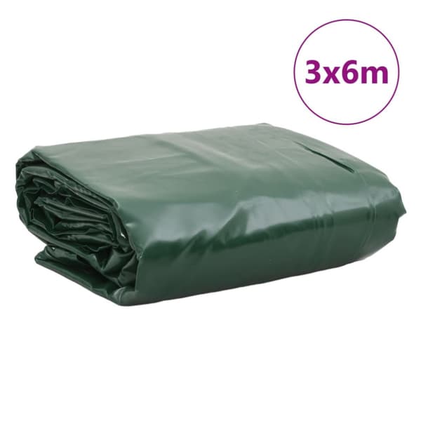 Presenning grön 3x6 m 650 g/m²