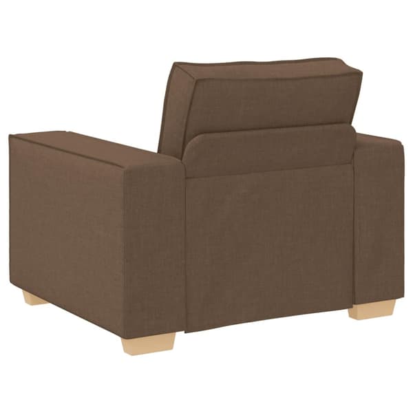 Soffa brun 100x78x84 cm tyg