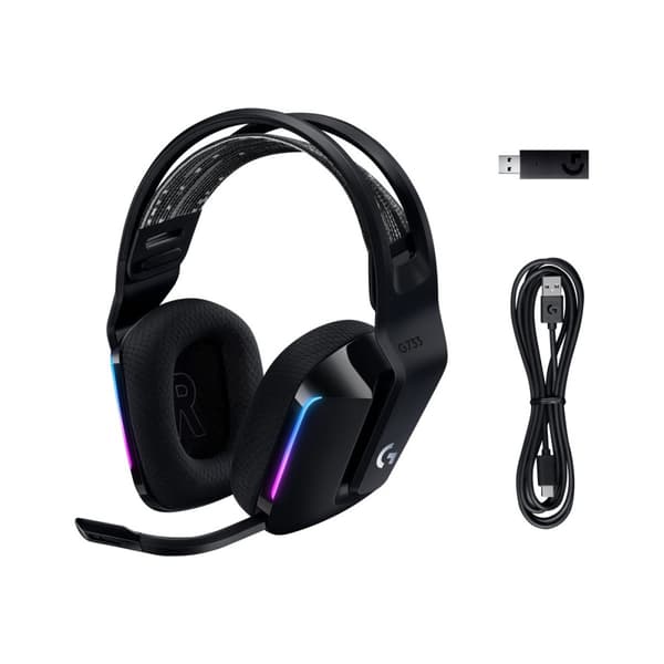 Logitech G G733 LIGHTSPEED Wireless RGB Gaming Headset - headset