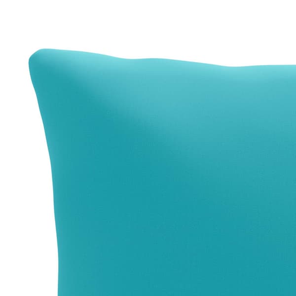 1-delad ryggkudde PUTTEN 100% Polyester Turkos 70 x 40 x 15 cm
