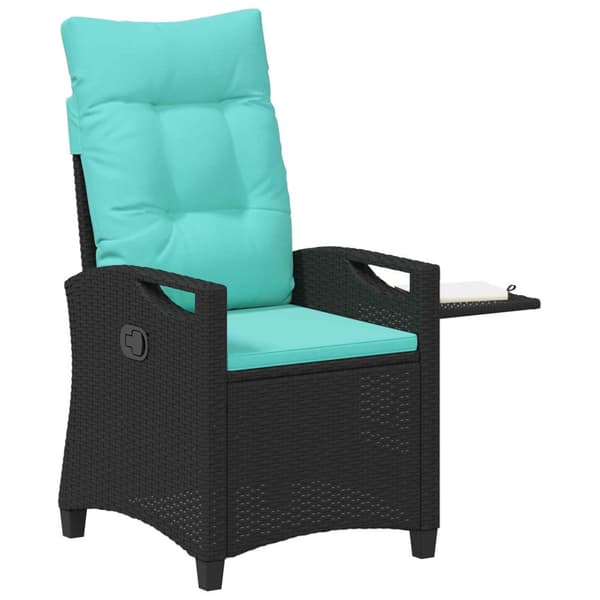 Fällbar trädgårdstol 56 x 60 x 112 cm stål