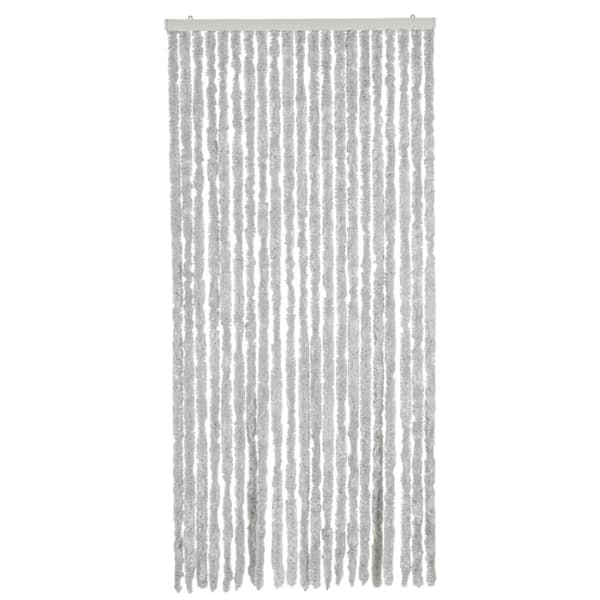 Insektsgardin grå 90x220 cm chenille
