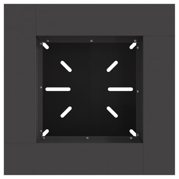 Eldstad Svart 60 x 60 x 50 cm Stål