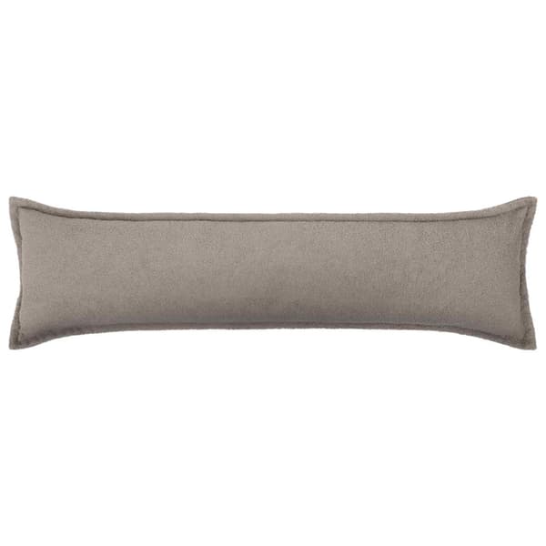Kuddöverdrag 2 st HOUTEN Ljusgrå 40 x 145 cm Bouclé