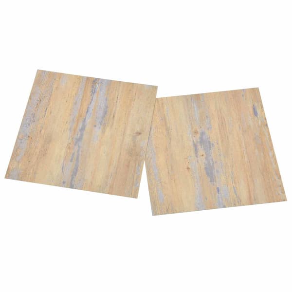 Golvplankor 55 pcs Brun 5,11 m² PVC