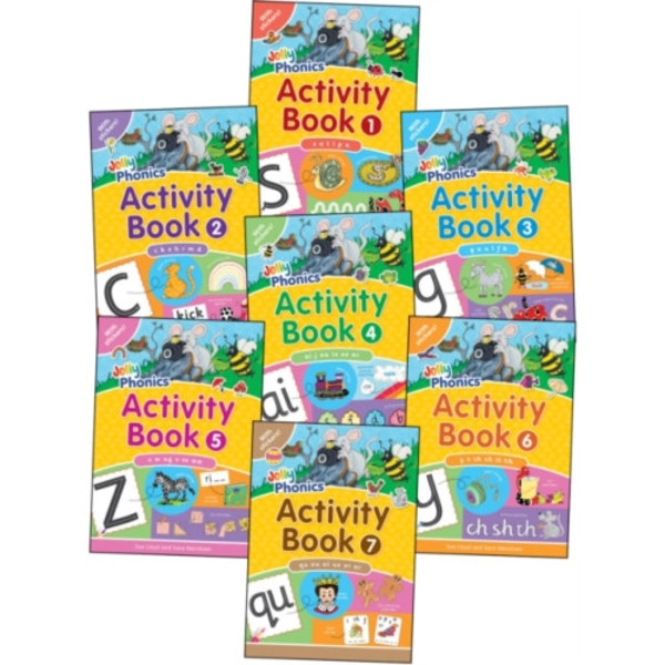 Jolly Phonics Activity Books 1-7 (häftad, eng)