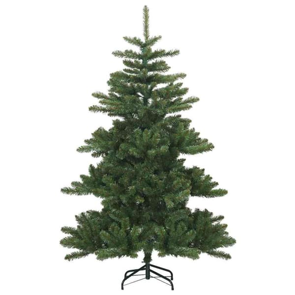 Plast Hingad Julgran med stativ Grön 150 cm PVC, stål