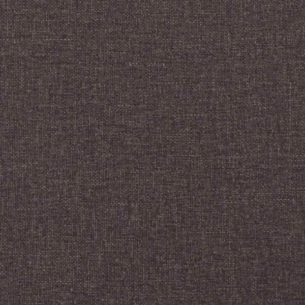 Headboard Cushion "Hanko" Dark Brown 160 cm Fabric