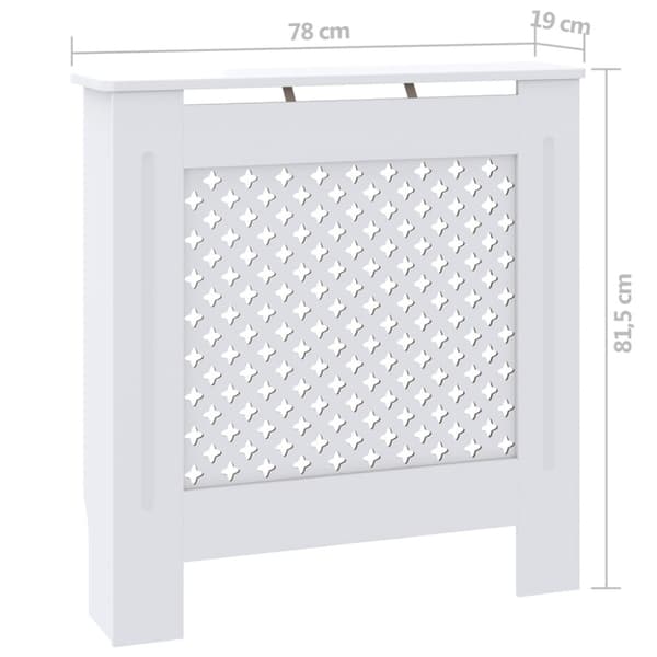 Elementskydd MDF vit 78 cm