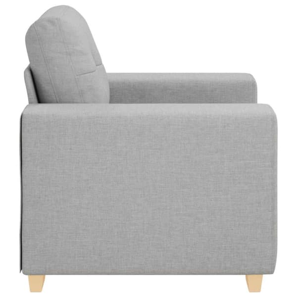 Soffa molngrå 100x78x80 cm tyg