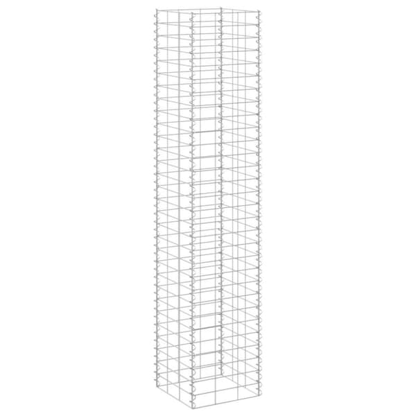 Gabioner 3 st 30x30x150 cm järn