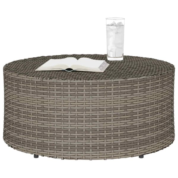 Utomhus Soffbord Grå Ø 68 x 30 cm konstrotting