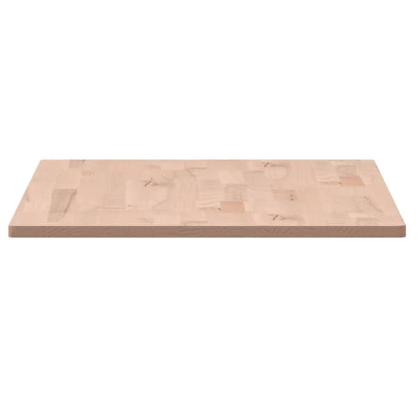 Bordsskiva 80x40x1,5 cm rektangulär massivt bokträ
